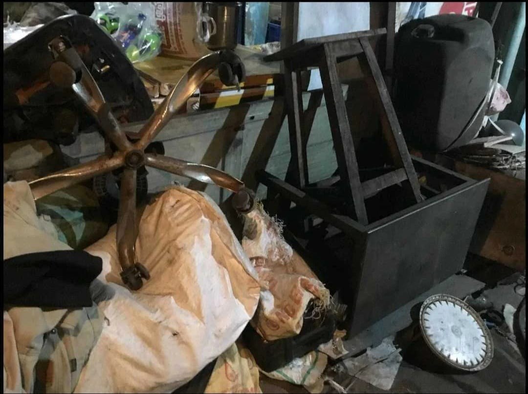 Machinery and parts scrap