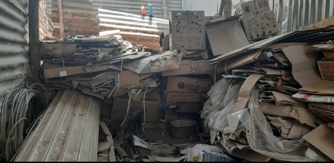 Metal and iron scrap stock